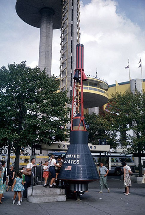 Mercury Capsule at 1964-65 New York World's Fair